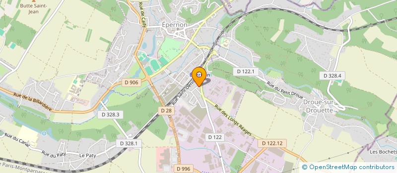localisation de l'entreprise BELI ANGEO à EPERNON