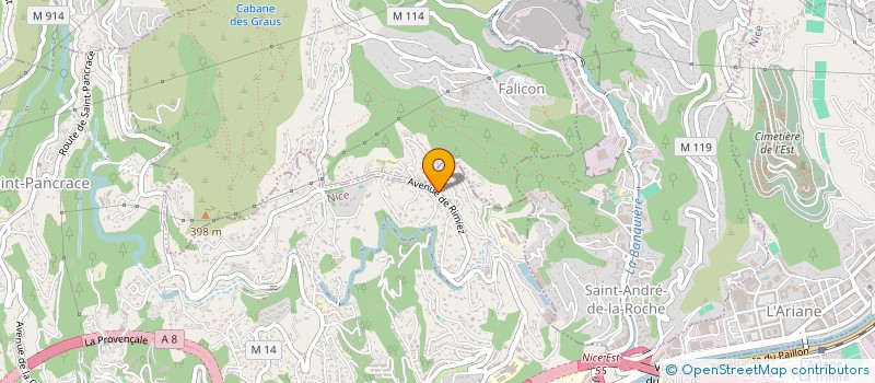 localisation de l'entreprise BELI LEPTIR SERVICES à NICE
