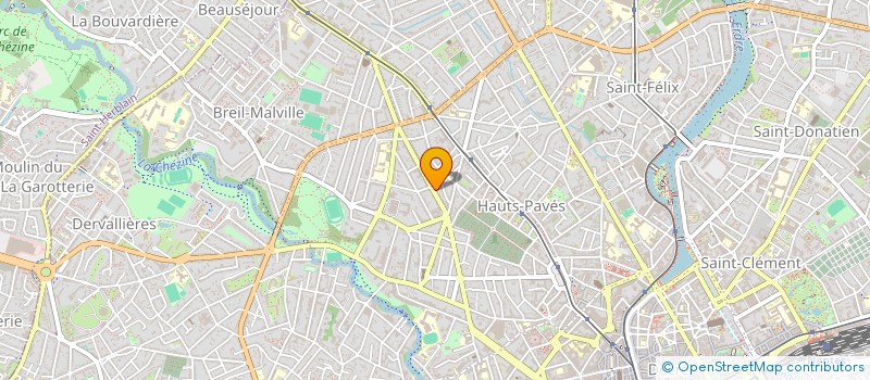 localisation de l'entreprise BELIARD-HOLDING à NANTES