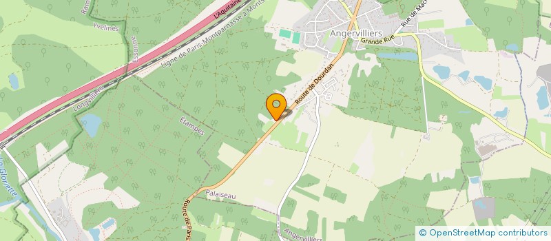 localisation de l'entreprise BELIBOIS  ANGERVILLIERS