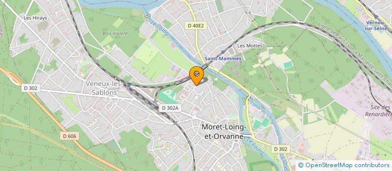 localisation de l'entreprise BELICA  MORET-LOING-ET-ORVANNE