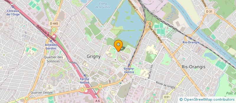 localisation de l'entreprise BELICAN  GRIGNY