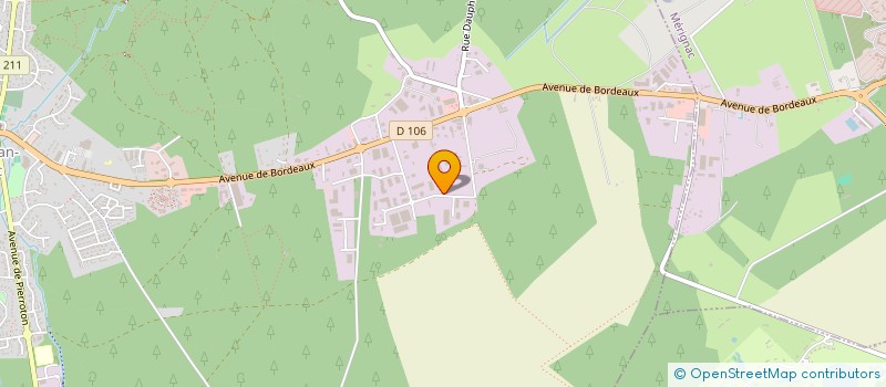 localisation de l'entreprise BELICE à MERIGNAC