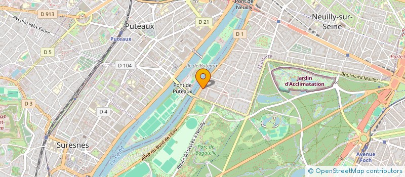 localisation de l'entreprise BELIEEV MEDIA à NEUILLY-SUR-SEINE