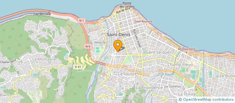 localisation de l'entreprise BELIER à SAINT-DENIS