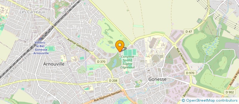 localisation de l'entreprise BELIER PATRIMOINE  GONESSE