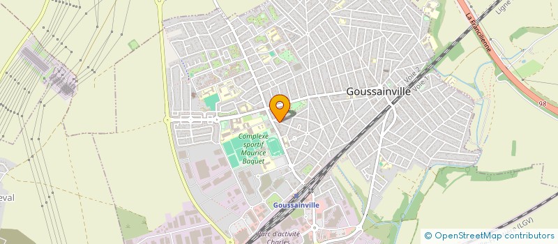 localisation de l'entreprise BELIERS à GOUSSAINVILLE