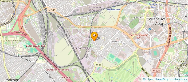 localisation de l'entreprise BELIEVE à LEZENNES