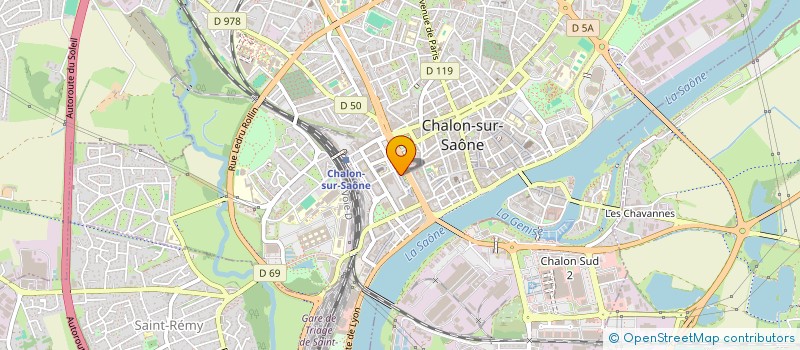 localisation de l'entreprise BELIEVE'IN  CHALON-SUR-SAONE