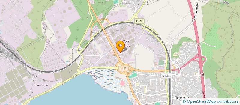 localisation de l'entreprise BELIFE  ROGNAC