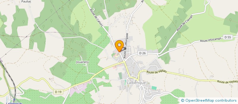 localisation de l'entreprise BELIM à LALBENQUE