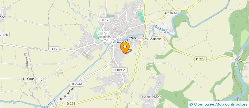 localisation de l'entreprise BELIMEX  SAINT-LAURE