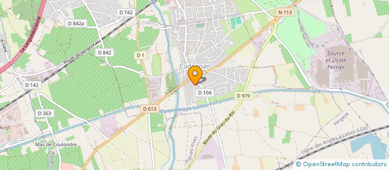 localisation de l'entreprise BELIN STEPHANE  CODOGNAN