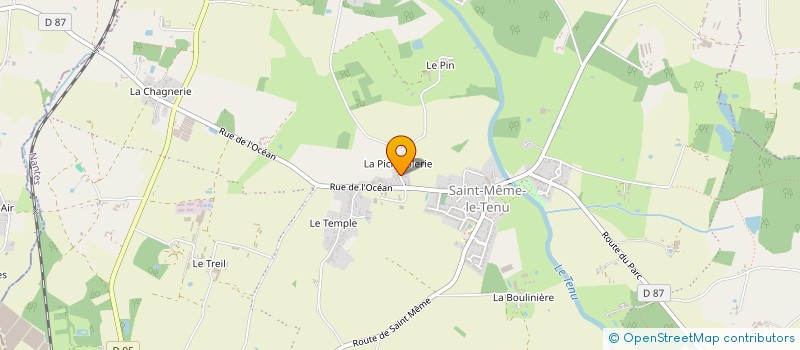 localisation de l'entreprise BELINANDCO  MACHECOUL-SAINT-MEME