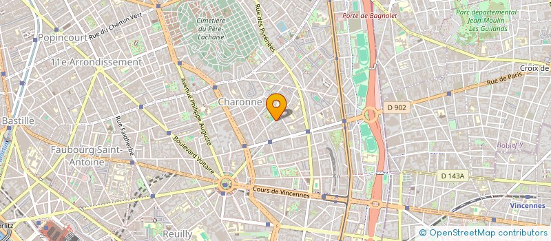 localisation de l'entreprise BELINDA  PARIS