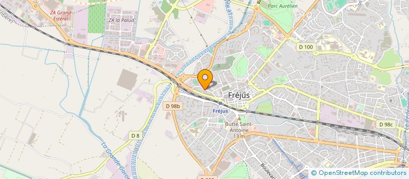 localisation de l'entreprise BELINDA TEMPIER COMMUNICATION à FREJUS