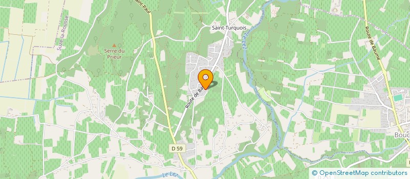 localisation de l'entreprise BELINO  SUZE-LA-ROUSSE