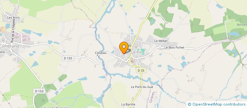 localisation de l'entreprise BELINODOU à LE PIN