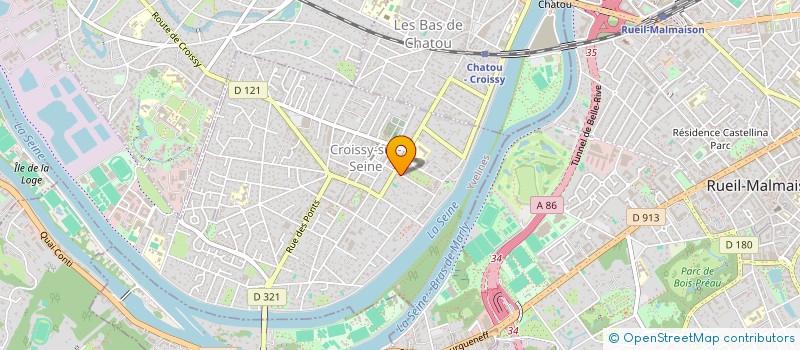 localisation de l'entreprise BELINRA  CROISSY-SUR-SEINE