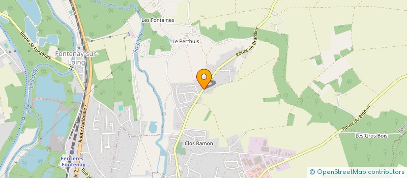 localisation de l'entreprise BELION à FERRIERES-EN-GATINAIS