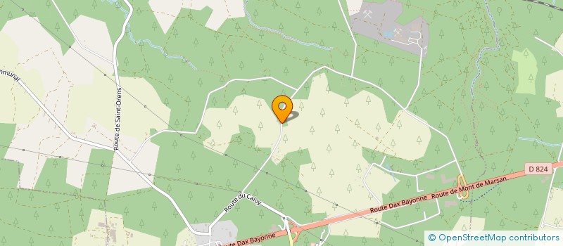 localisation de l'entreprise BELIROC  SAINT-PERDON