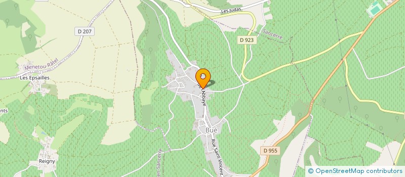 localisation de l'entreprise BELISA  BUE