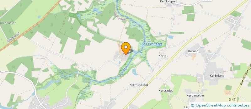 localisation de l'entreprise BELISAMA  GUERANDE