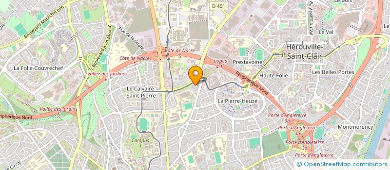 localisation de l'entreprise BELISIMO à CAEN