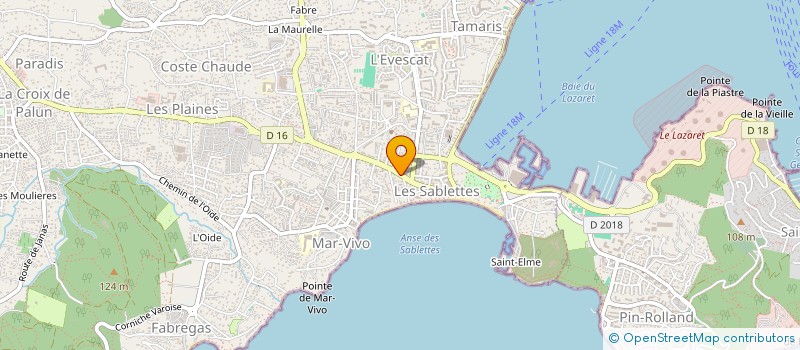 localisation de l'entreprise BELISIRMA à LA SEYNE-SUR-MER