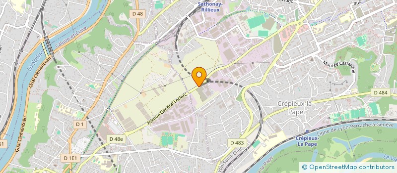 localisation de l'entreprise BELISOFT à RILLIEUX-LA-PAPE