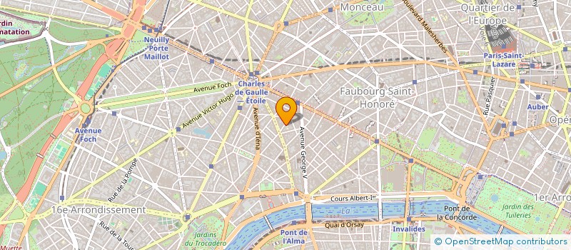 localisation de l'entreprise BELISTER  PARIS