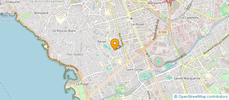 localisation de l'entreprise BELIZA à MARSEILLE