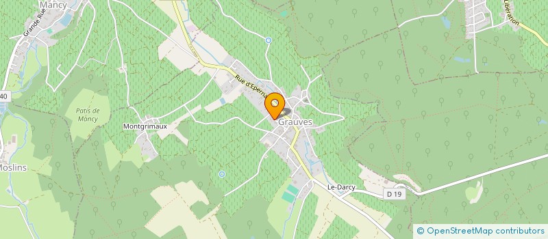 localisation de l'entreprise BELJA  GRAUVES