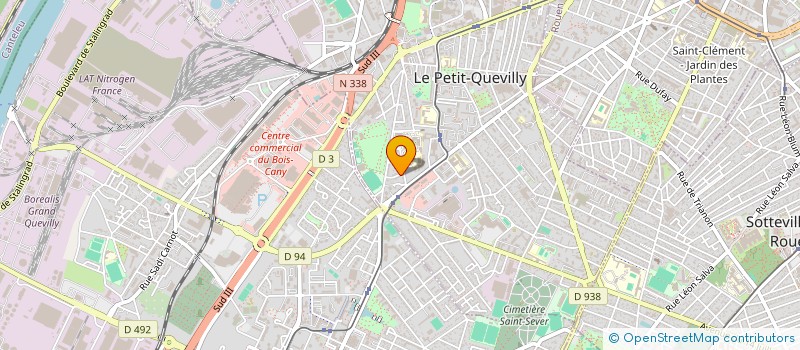 localisation de l'entreprise BELK à LE PETIT-QUEVILLY