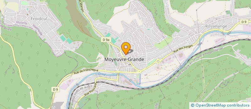 localisation de l'entreprise BELKA  MOYEUVRE-GRANDE