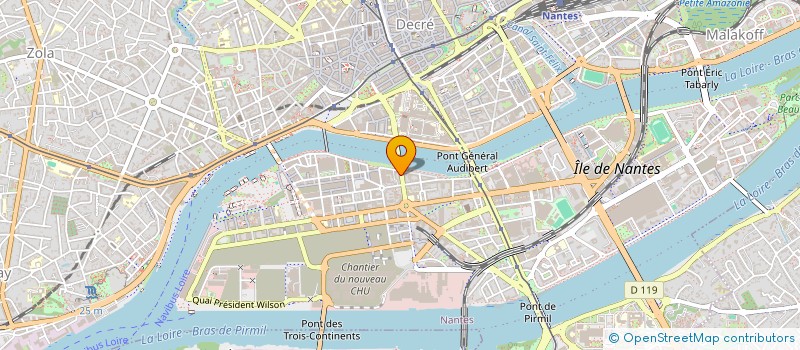 localisation de l'entreprise BELKA COIFF 44  NANTES