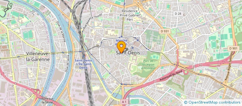 localisation de l'entreprise BELKA SERVICES à SAINT-DENIS