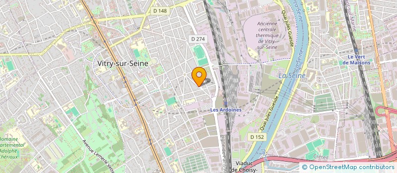 localisation de l'entreprise BELKAI LOCATION  VITRY-SUR-SEINE