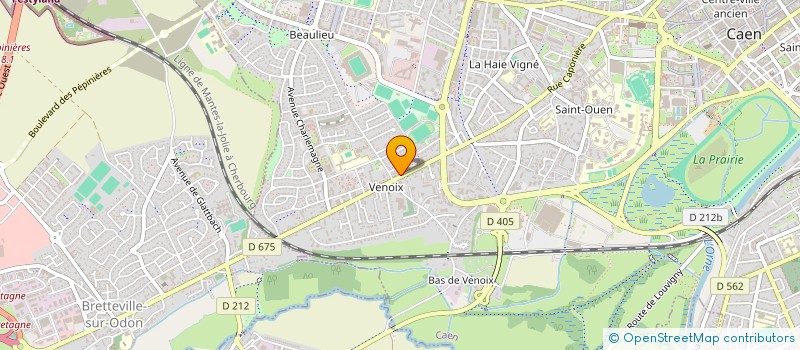 localisation de l'entreprise BELKAS  CAEN