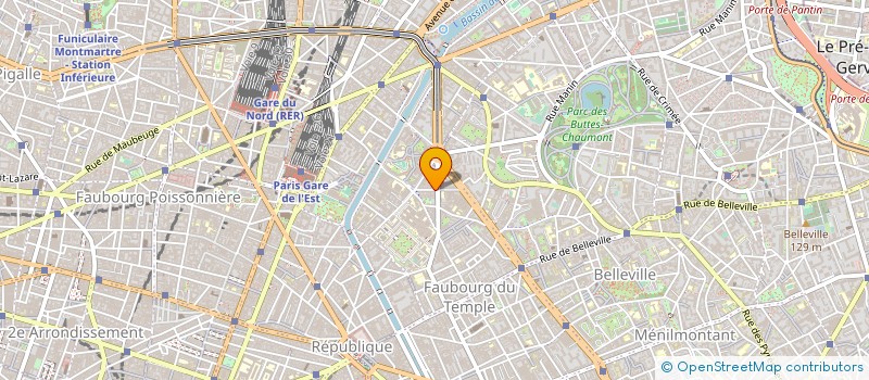 localisation de l'entreprise BELKASMI à PARIS