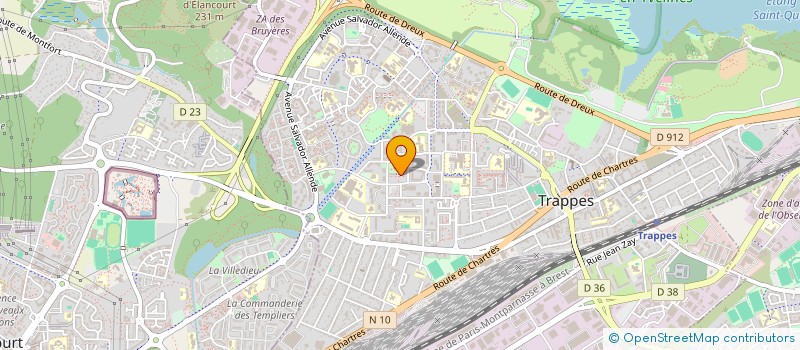 localisation de l'entreprise BELKHAIR MOHAMED  TRAPPES