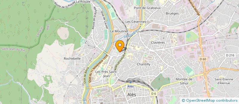 localisation de l'entreprise BELKHODJA KARIM ET GARCIA JEAN DENIS à ALES