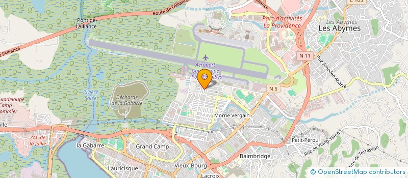 localisation de l'entreprise BELKREATY à LES ABYMES
