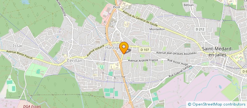 localisation de l'entreprise BELKSIRI  SAINT-MEDARD-EN-JALLES