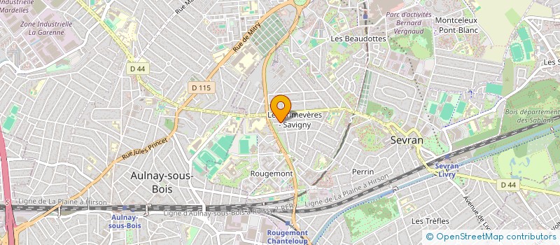 localisation de l'entreprise BELL  SEVRAN