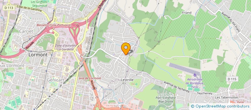 localisation de l'entreprise BELL AIR  LORMONT