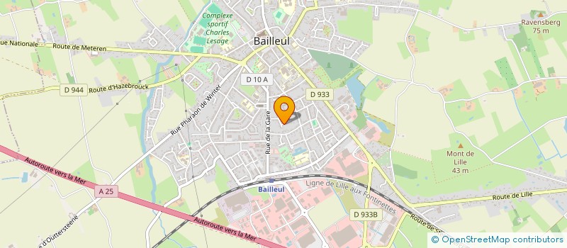 localisation de l'entreprise BELL'BATUC à BAILLEUL