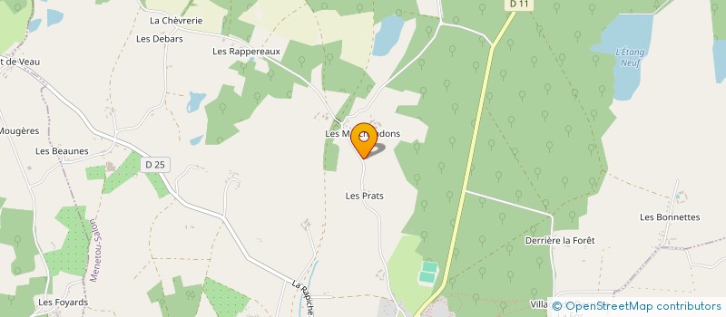 localisation de l'entreprise BELL FOURCHE CITY EVENTS  MENETOU-SALON