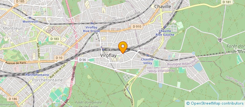 localisation de l'entreprise BELL MANOR à VIROFLAY