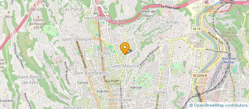 localisation de l'entreprise BELL'SOEURS à NICE